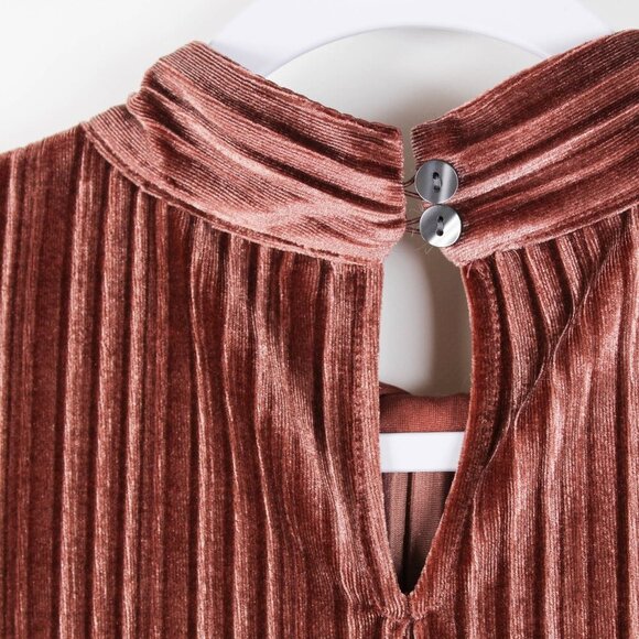 Ann Taylor Factory Sleeveless High Neck Blouse - XL - Picture 3 of 7